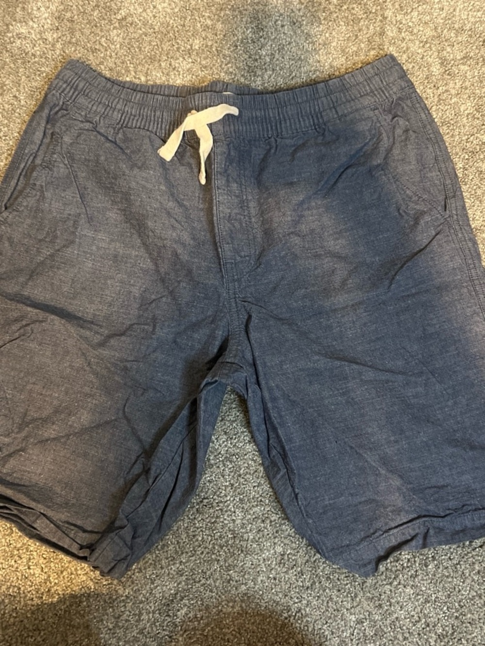 Old Navy Men's Indigo Drawstring Hybrid Shorts